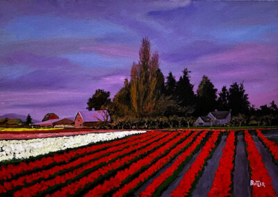 Farm of Red Flowers